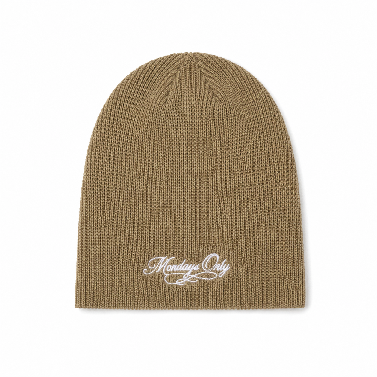 Mondays Only Slouch Beanie sand